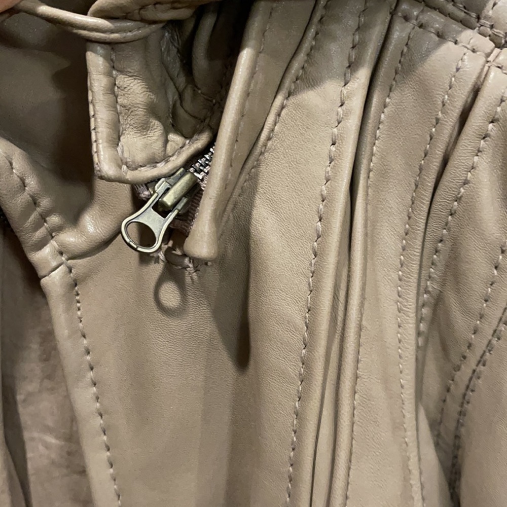 Aqua - Bloomingdales Brand - Leather Jacket - Med View 6